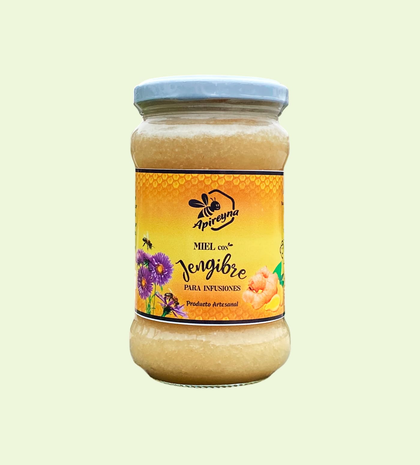 MIEL CON JENGIBRE 400 g